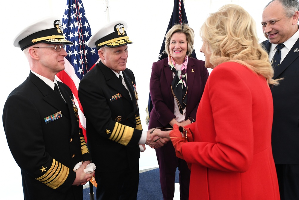 President, First Lady celebrate commissioning of USS Delaware (SSN 791)