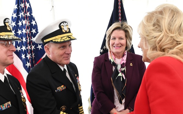 President, First Lady celebrate commissioning of USS Delaware (SSN 791)