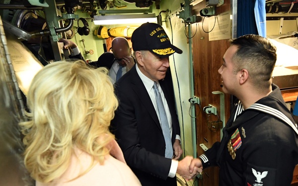 President, First Lady celebrate commissioning of USS Delaware (SSN 791)