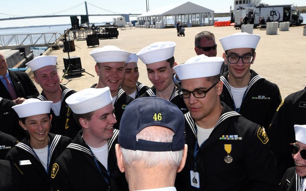 President, First Lady celebrate commissioning of USS Delaware (SSN 791)