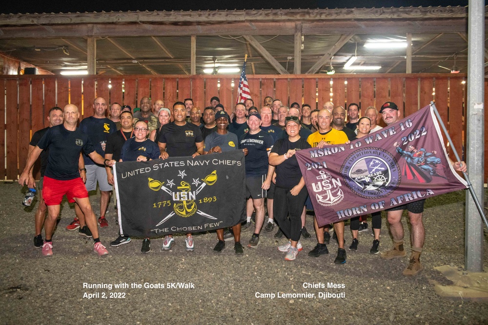 Running with the Goats 2022, Camp Lemonnier, Djibouti