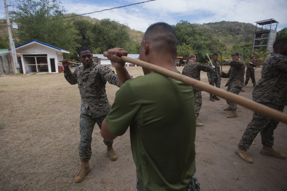 Balikatan 22 - U.S. and Philippine Recon Marines Practice Pekiti-Tirsia Kali