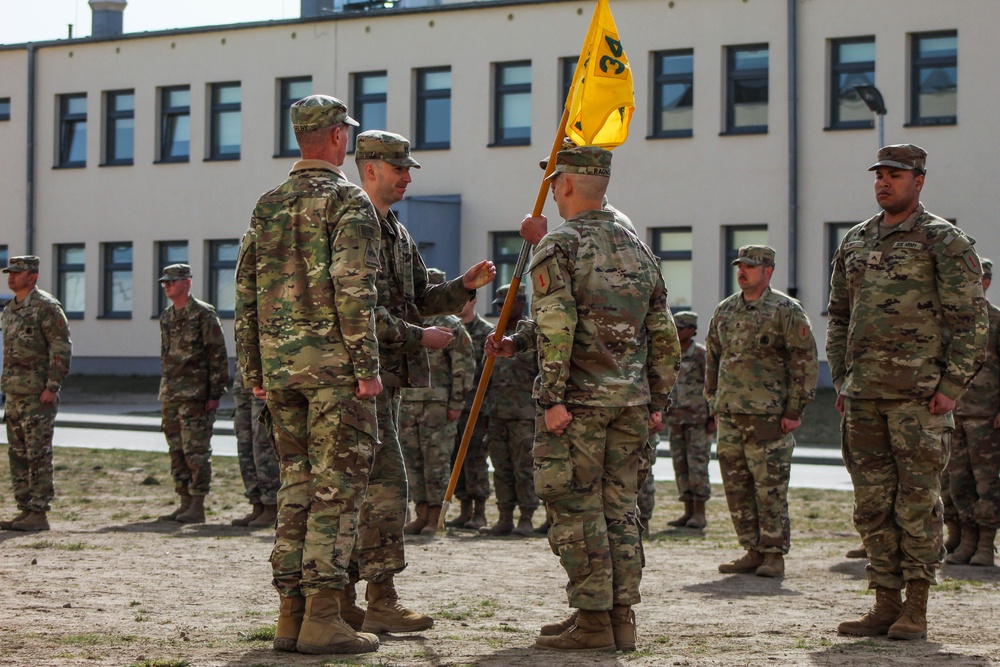 Alpha Company &quot;Orphans&quot; Bid Farewell to Ragnoli, Welcome Elrod
