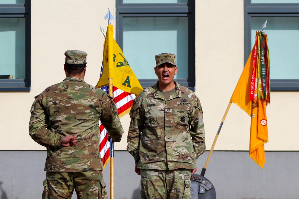 Alpha Company &quot;Orphans&quot; Bid Farewell to Ragnoli, Welcome Elrod