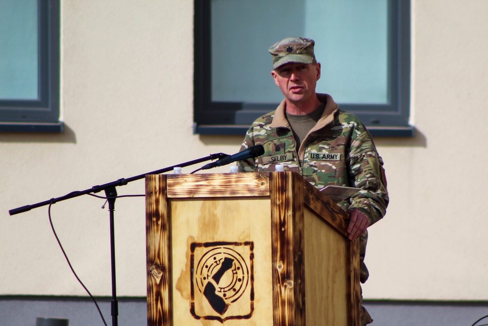 Alpha Company &quot;Orphans&quot; Bid Farewell to Ragnoli, Welcome Elrod