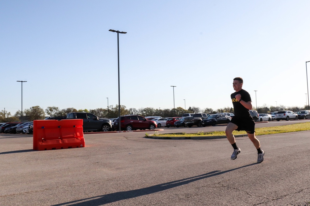 394th Field Hospital Conducts Army Combat Fitness Test