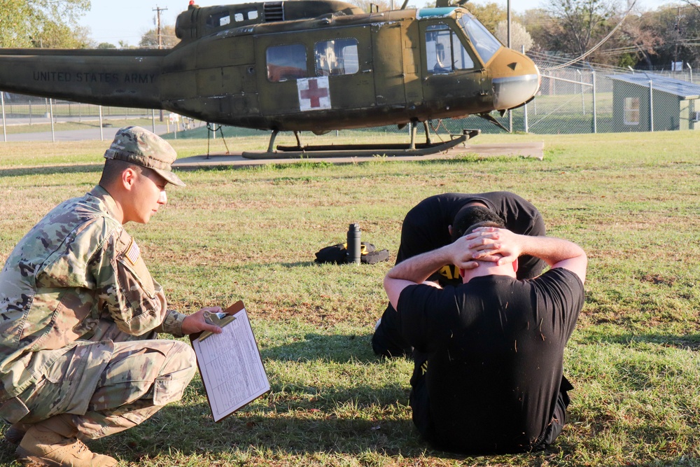 394th Field Hospital Conducts Army Combat Fitness Test