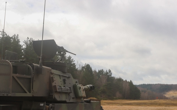 1-41 FA Paladin Direct Fire Range