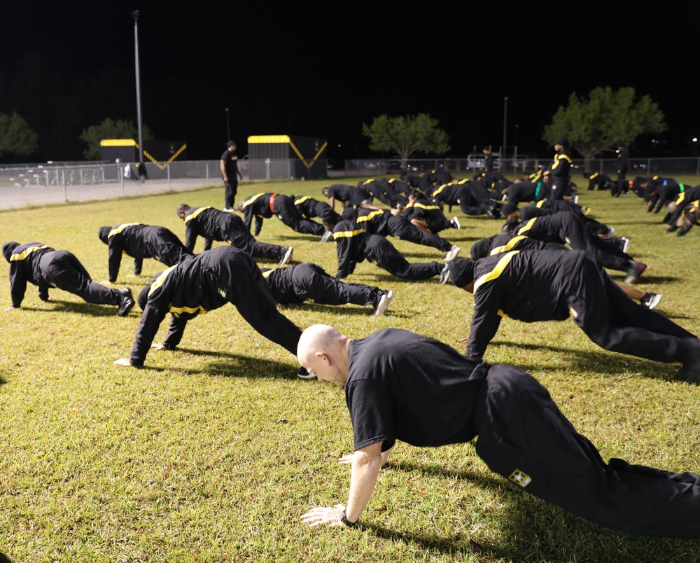 VING service members maintain their fitness