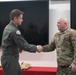131st Bomb Wing Chief Master Sgt. Adam Hufty's promotion ceremony