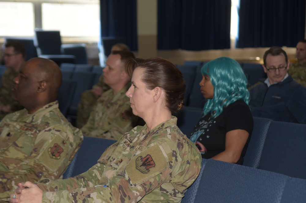 Community awareness presentation kicks off Sexual Assault Awareness and Prevention Month at Biddle Air National Guard Base