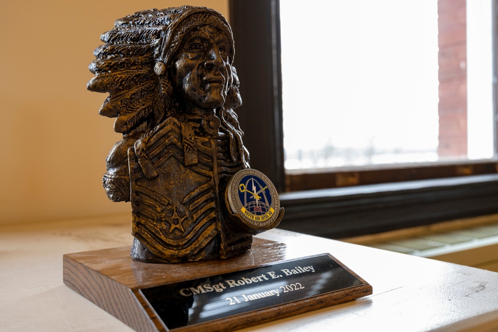 Chief Master Sgt. Robert Bailey's Promotion