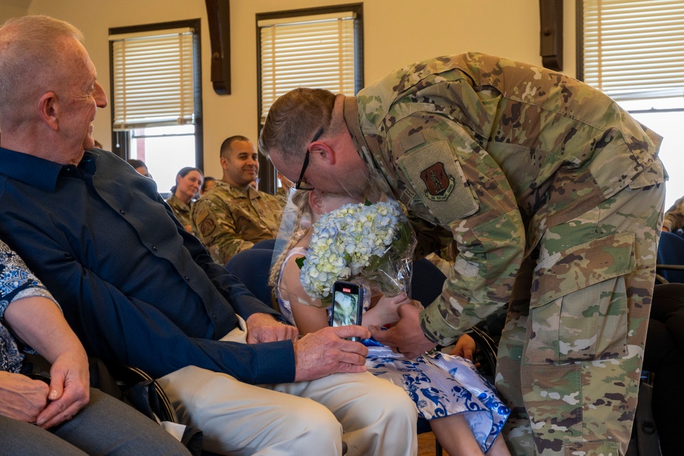 Chief Master Sgt. Robert Bailey's Promotion