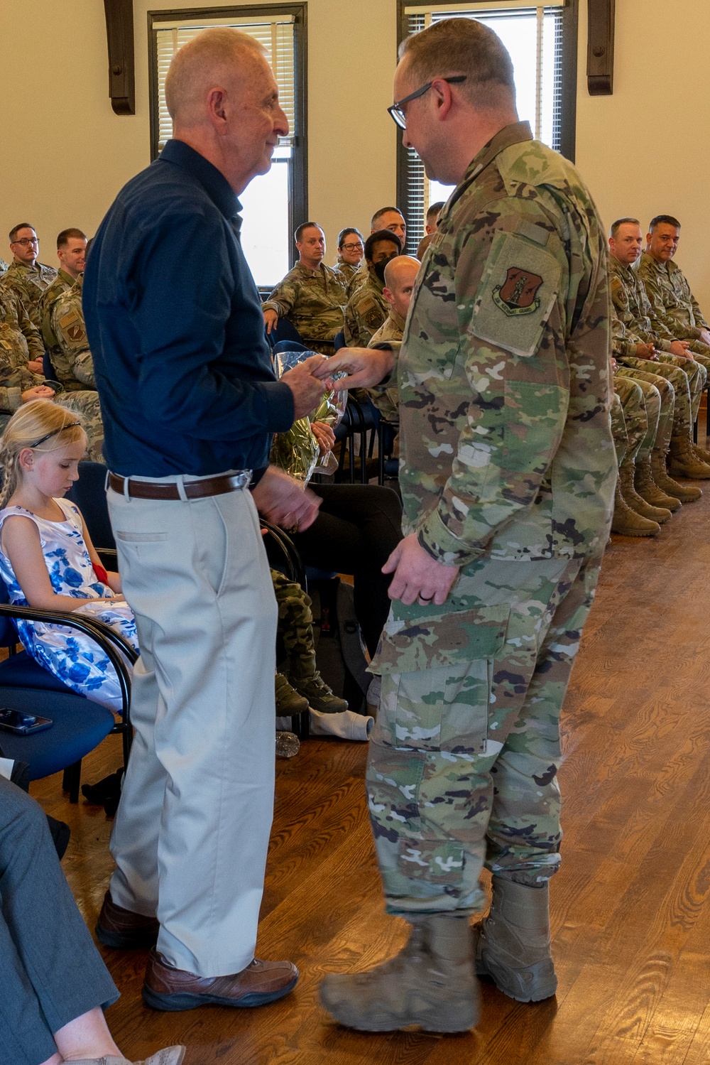Chief Master Sgt. Robert Bailey's Promotion