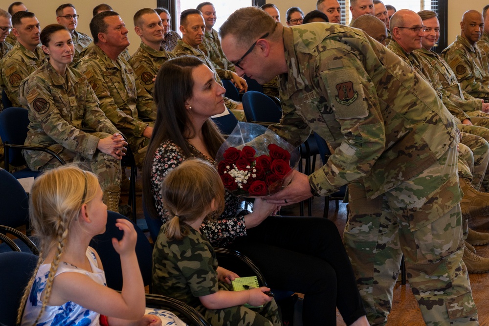 Chief Master Sgt. Robert Bailey's Promotion