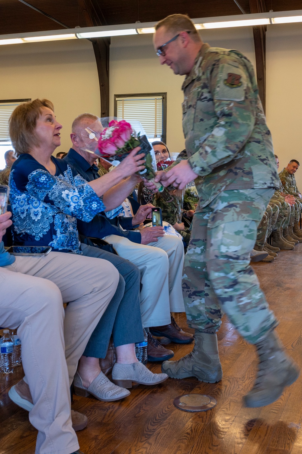 Chief Master Sgt. Robert Bailey's Promotion