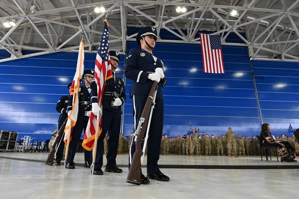 129th Rescue Wing holds Change of Command ceremony