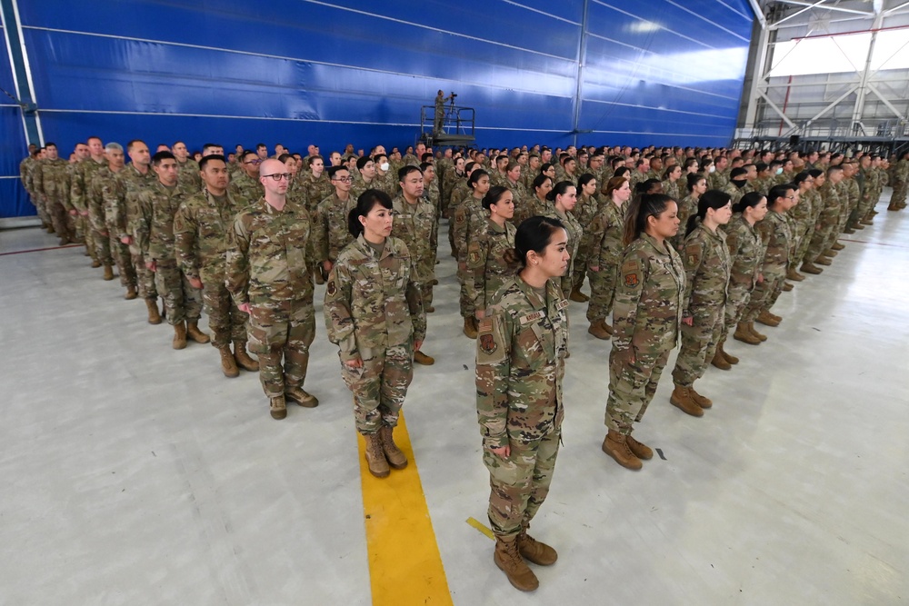 129th Rescue Wing holds Change of Command ceremony