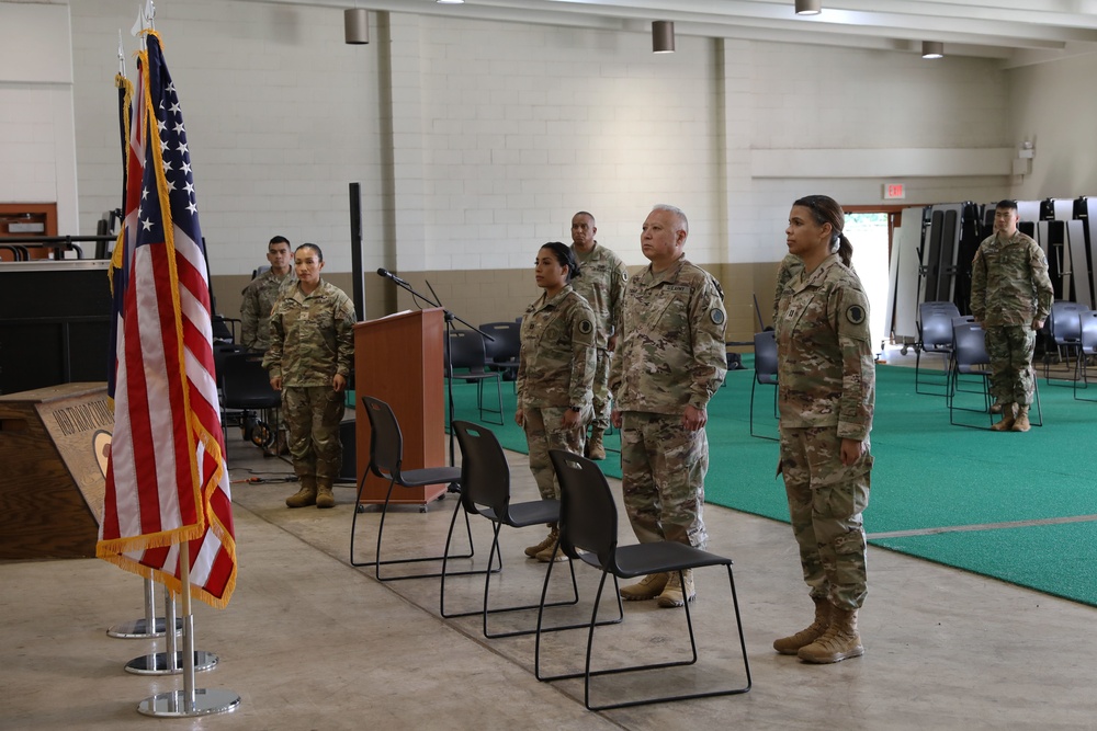 Headquarters and Headquarters Company, 103d Troop Command Change of Command Ceremony