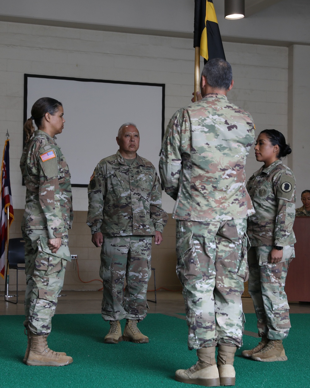 Headquarters and Headquarters Company, 103d Troop Command Change of Command Ceremony