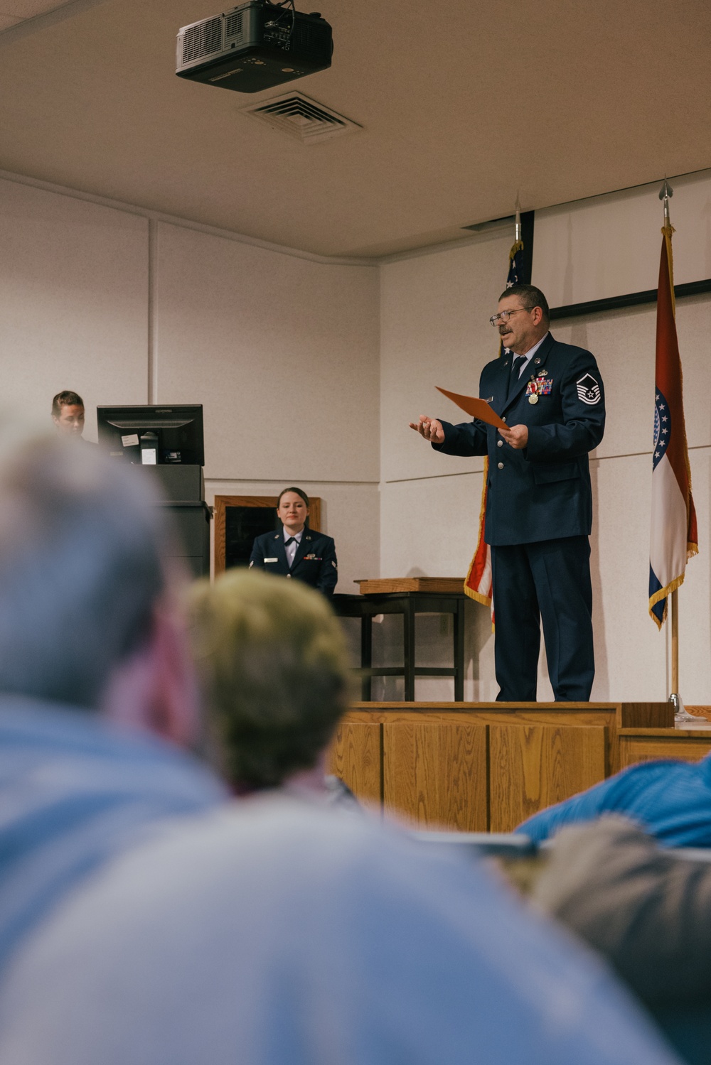 Master Sgt. Larry Tatro retires from the 139th Airlift Wing