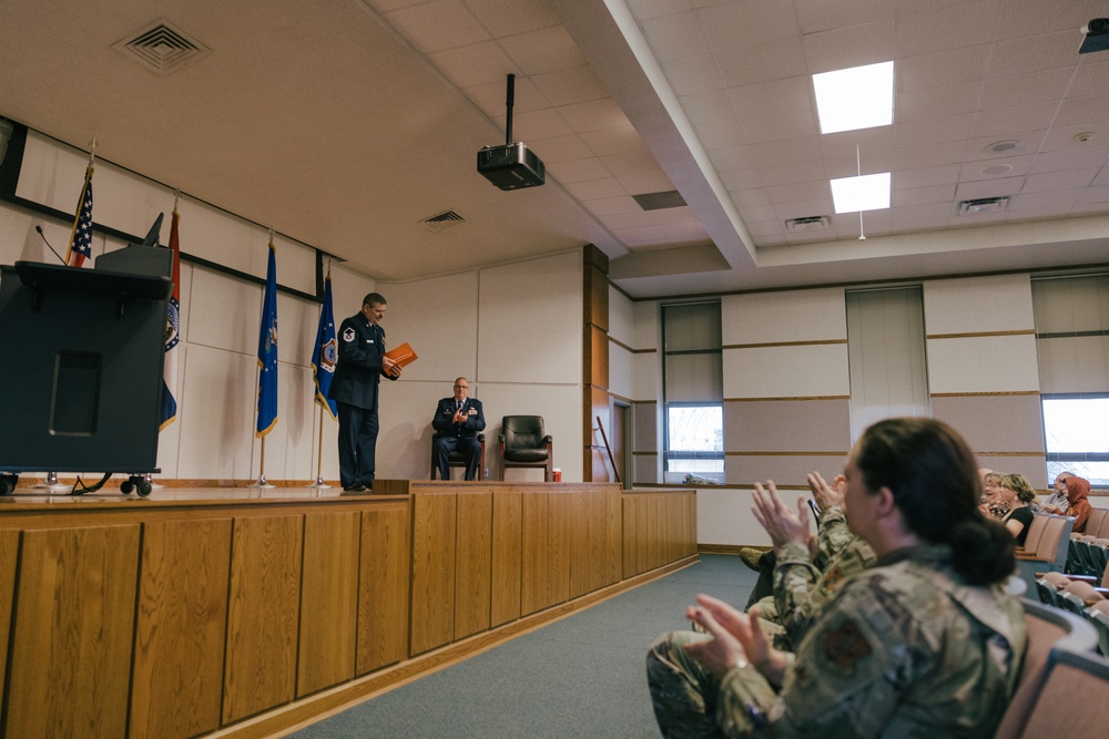 Master Sgt. Larry Tatro retires from the 139th Airlift Wing