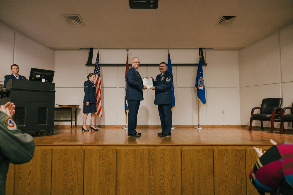 Master Sgt. Larry Tatro retires from the 139th Airlift Wing