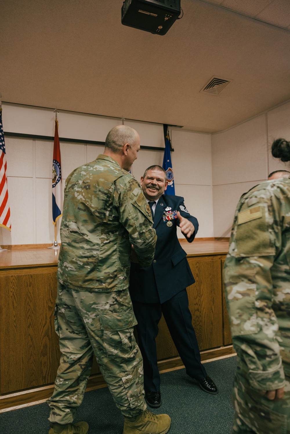 Master Sgt. Larry Tatro retires from the 139th Airlift Wing