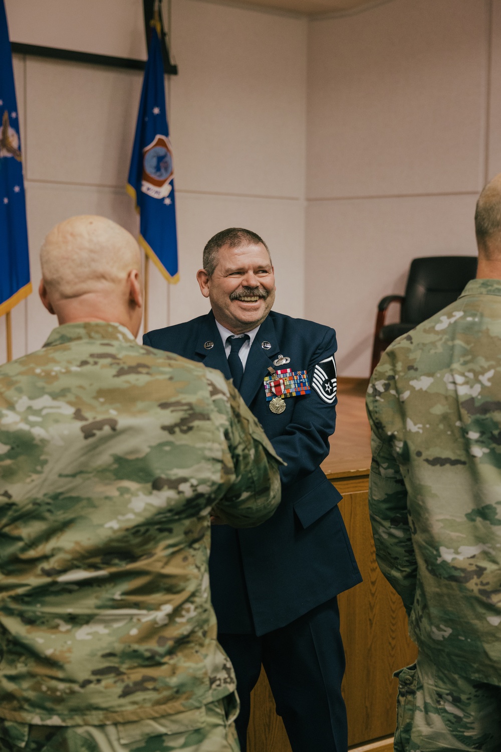 Master Sgt. Larry Tatro retires from the 139th Airlift Wing