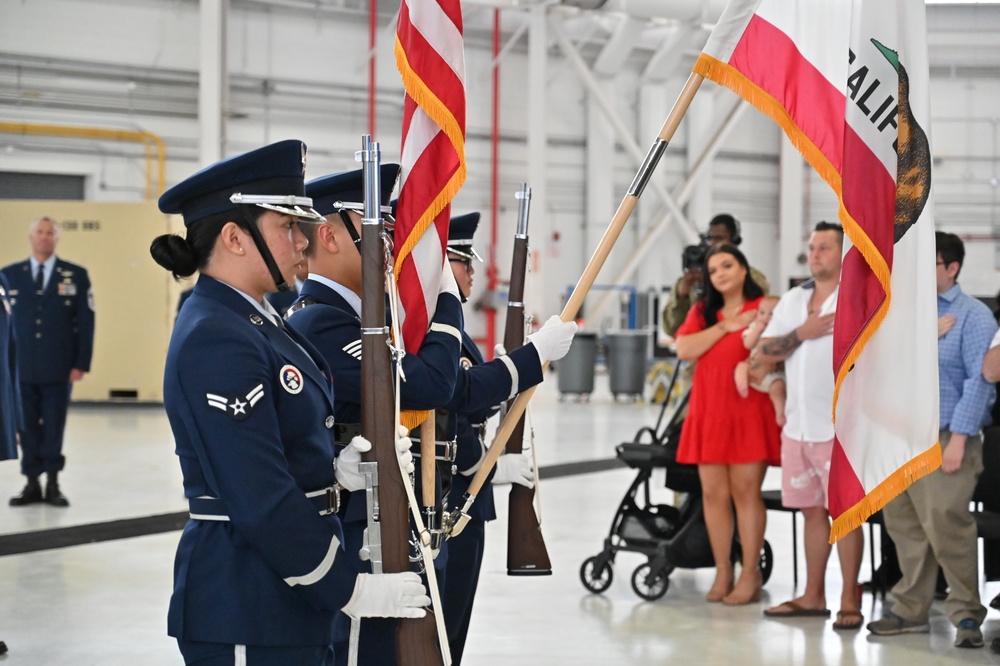 129th Rescue Wing Change of Command Ceremony