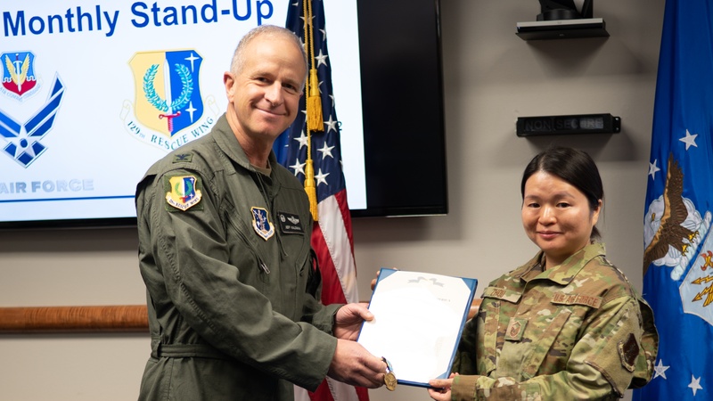 Finance Airman earns Aerial Achievement Medal