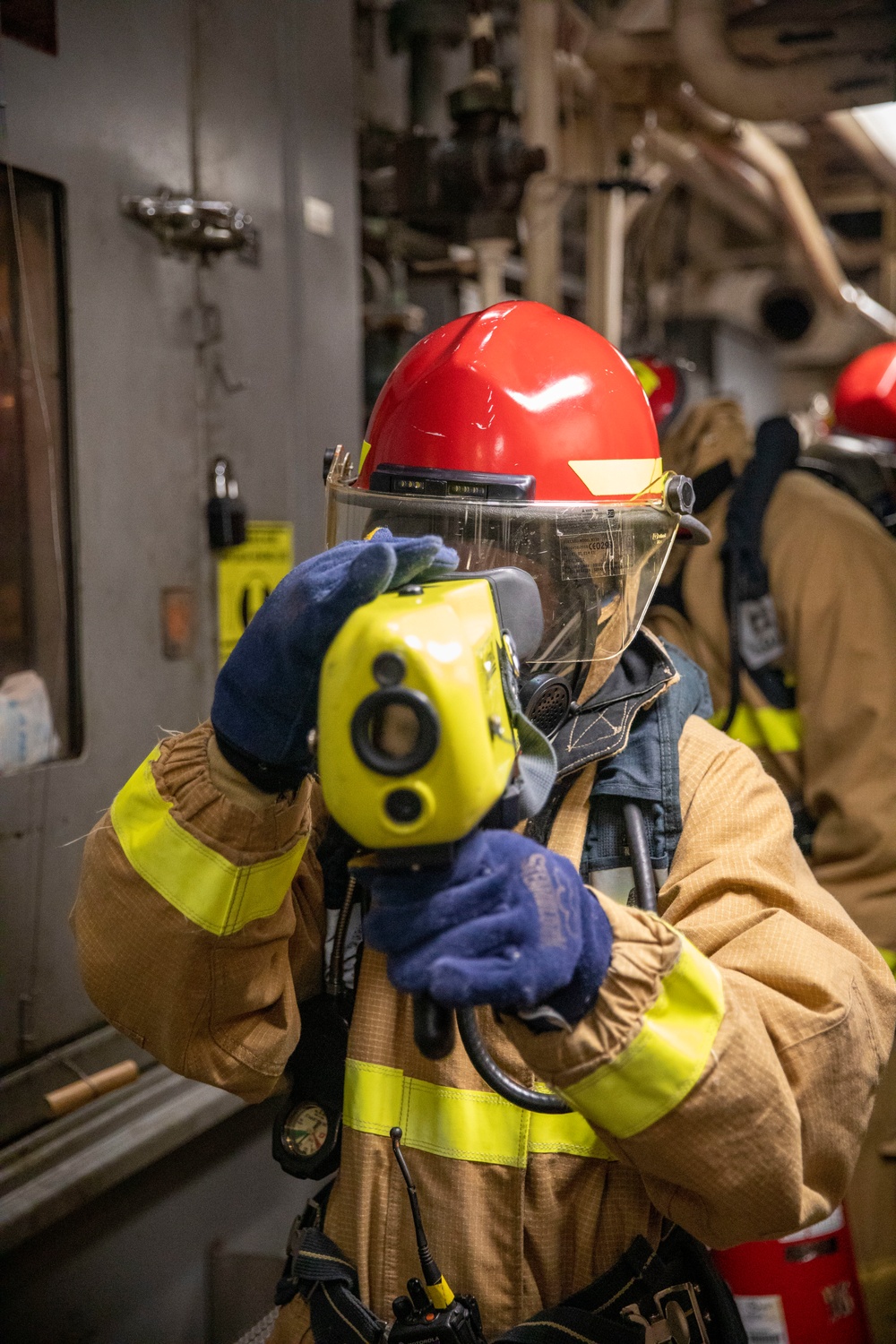 USS Barry Sailors Conduct General Quarters Drill