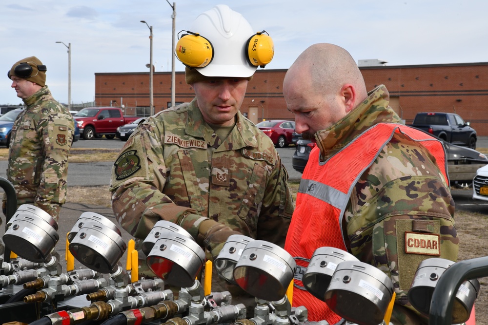 Barnestormers complete joint aircraft recovery training