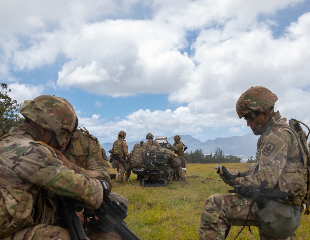 211th Aviation Regiment and 487th Field Artillery Sling Load Training