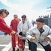 Fire Drill Aboard USS Higgins