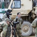 318th TPASE soldiers interview Command Sgt. Maj. Richard Wilson in Ft. McCoy, Wisconsin