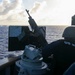 USS Milius Fires At Simulated Target