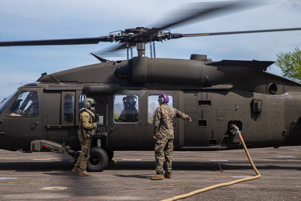 BK 22 Joint Forces conduct FARP Operations