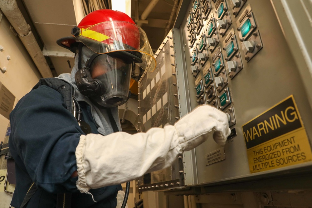 USS Cole (DDG 67) General Quarters Drill