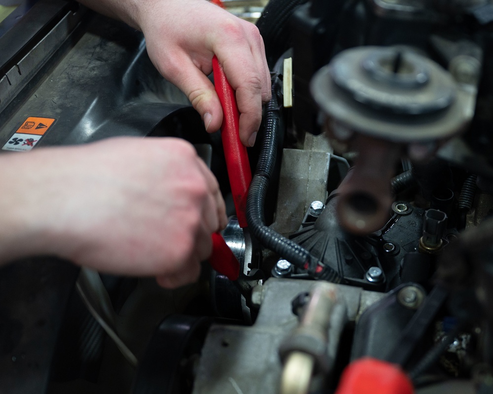 Toil and oil: LRS Airmen keep the gears turning