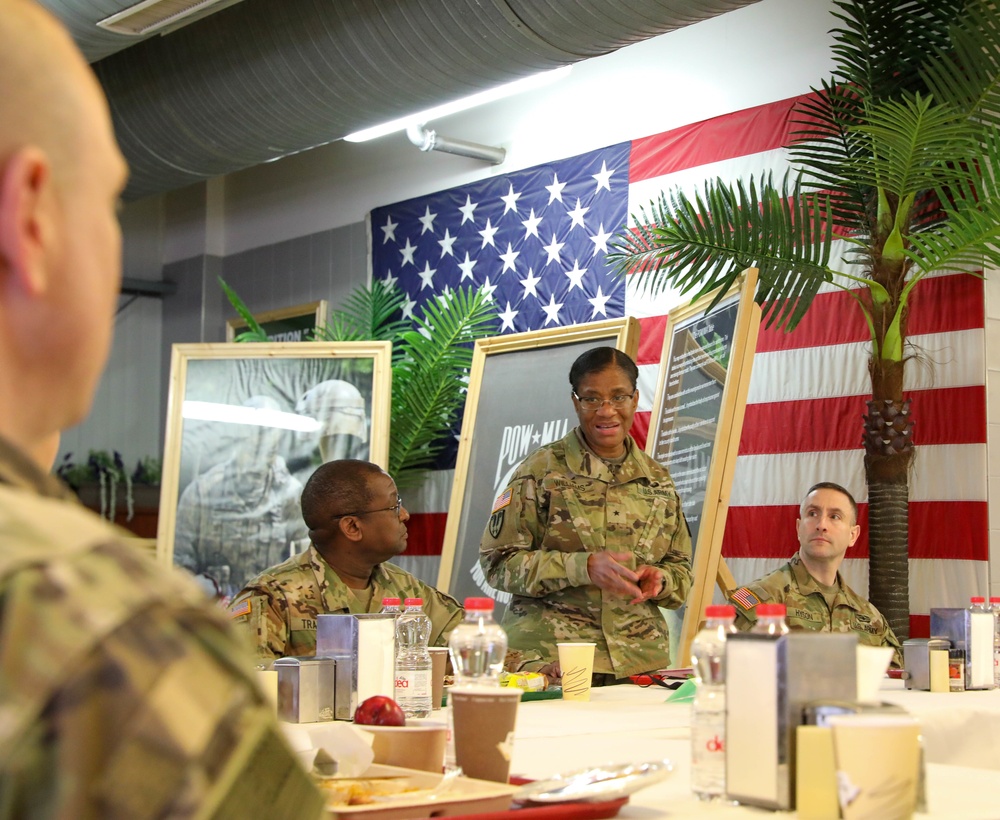 Brig. Gen. Wanda N. Williams visits MK Airbase