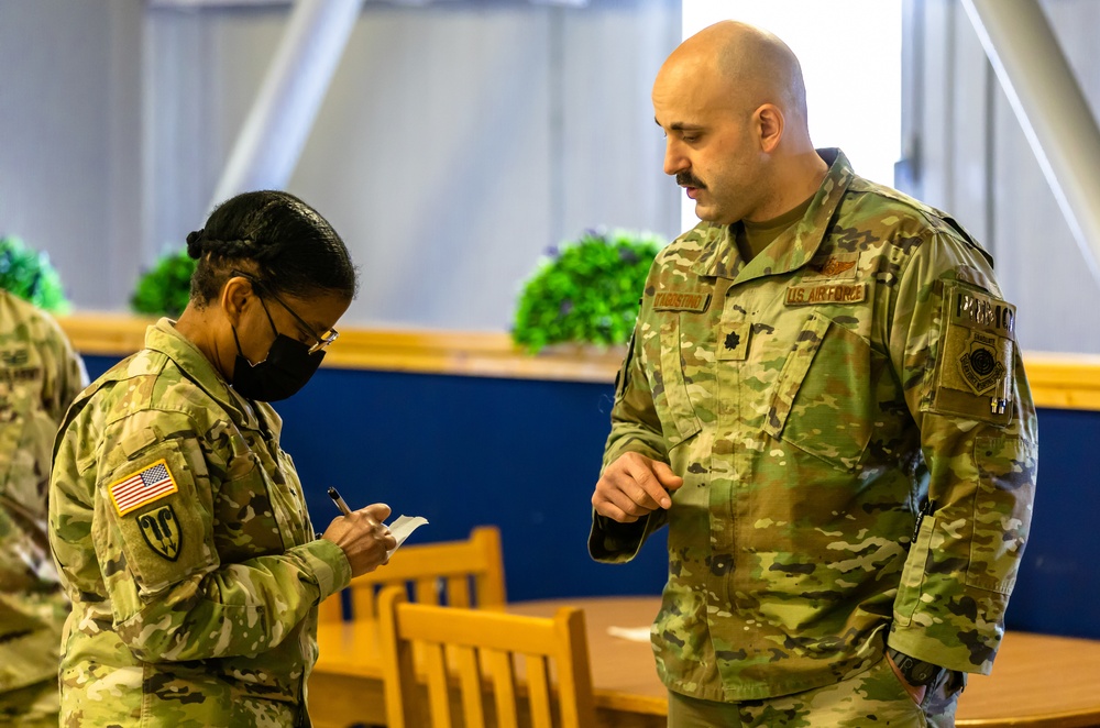 Brig. Gen. Wanda N. Williams visits MK Airbase