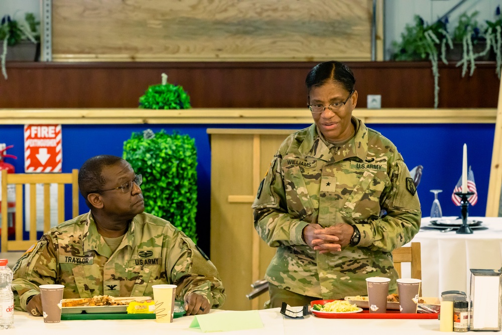 Brig. Gen. Wanda N. Williams visits MK Airbase