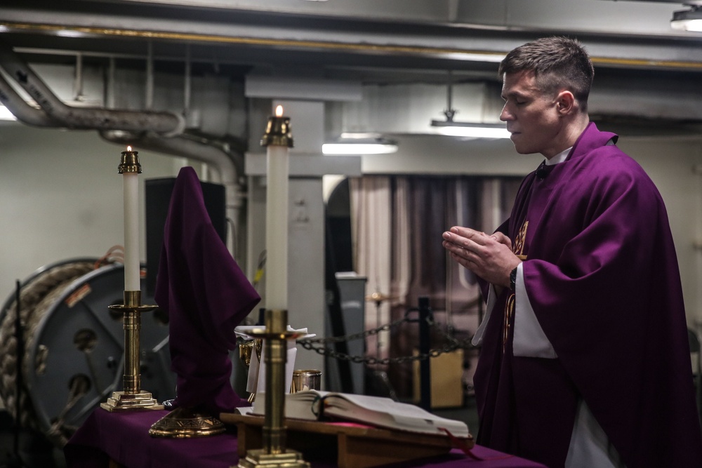 Abraham Lincoln Catholic Mass