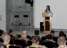 Camp Bondsteel hosts Kosovo human rights activist, sexual assault survivor for SAAPM