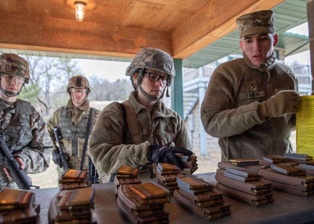 410th Medical Company Logistics Support Participates in Weapons Training