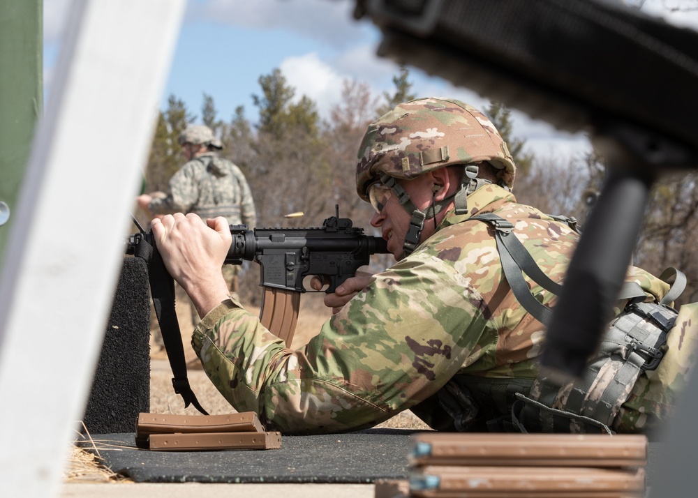 330th Medical Brigade Soldier Participates In Weapons Training