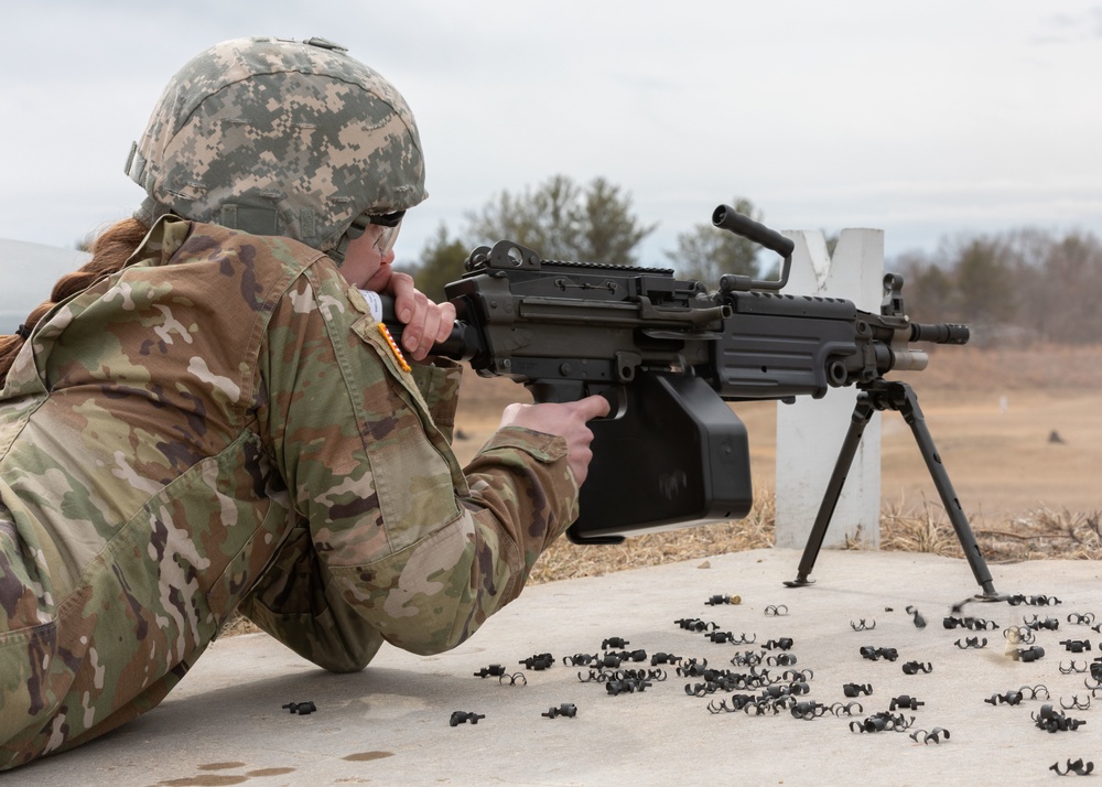 368th Public Affairs Detachment Soldier Participates In Weapons Training