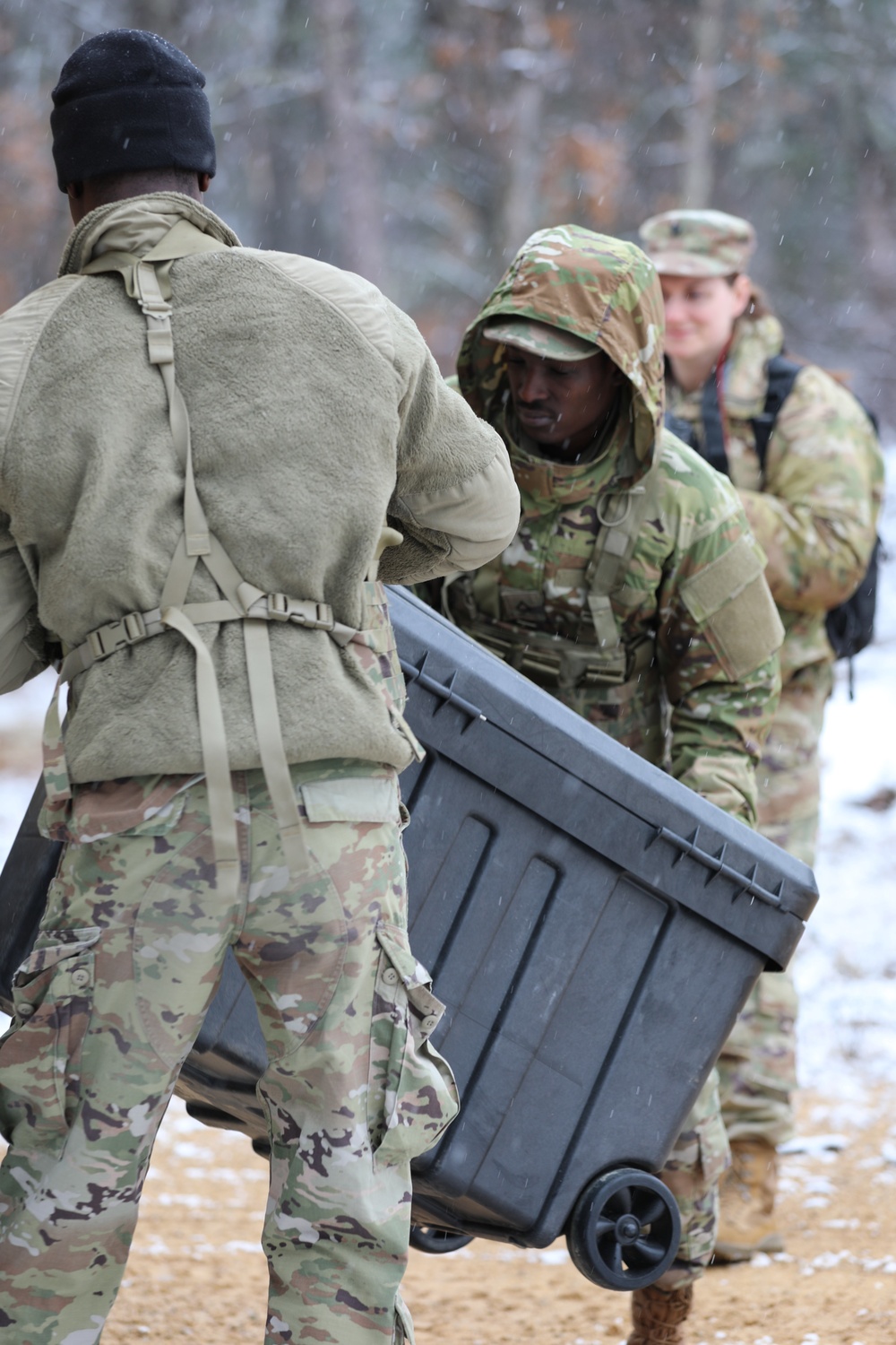 410th Medical Company Logistics Support Set Up Range