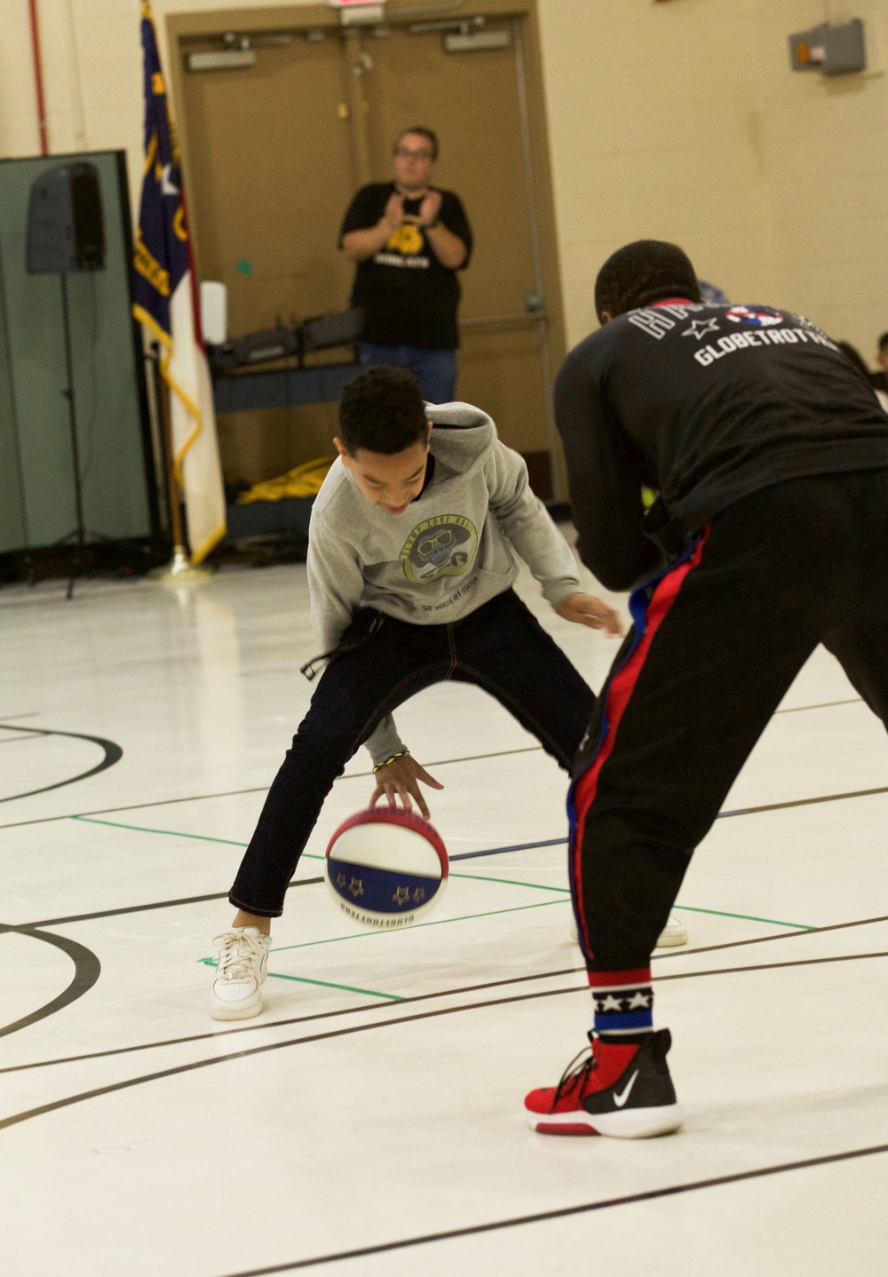 Bowley Elementary trots into Month of the Military Child with help of special guests